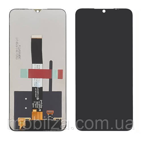Дисплей Xiaomi Redmi 10A (220233L2C, 220233L2G, 220233L2I) з тачскрином, чорний, модуль Original PRC