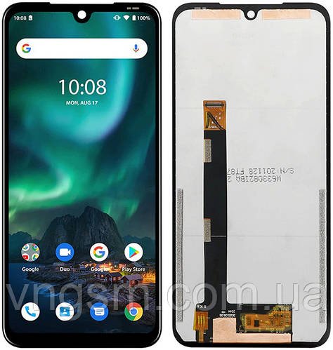Дисплей + сенсор Umidigi Bison (2021) Black - p/n: BIOSN-LCM-0601