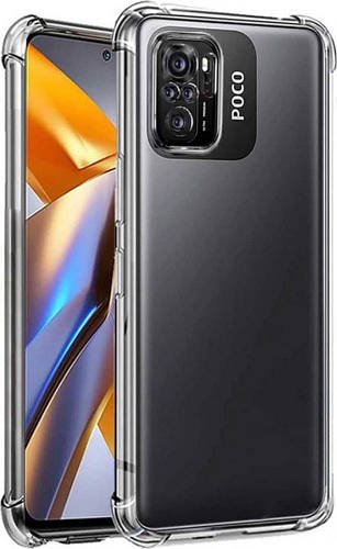Прозорий чохол MultiCam Xiaomi Poco M5s (посилений кутами)