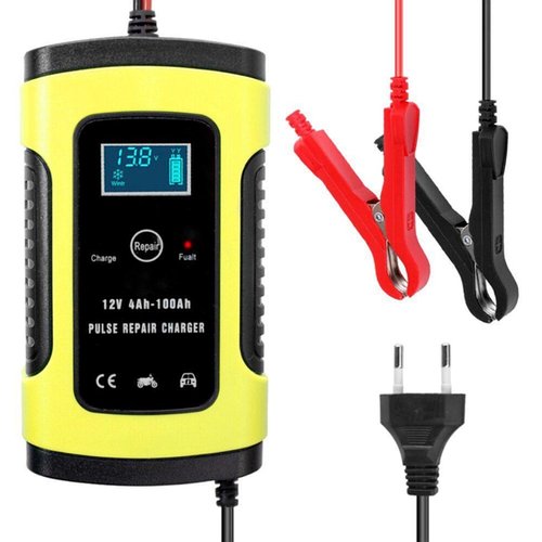 Зарядний пристрій 12V потужністю 6 Ah для акумуляторів різних видів з дисплеєм