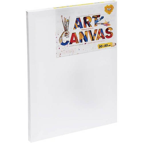 Прямокутне полотно для малювання 30*40 см Біле Art Canvas AC-30х40 ДТ-ОО-09397 в упаковці 1 шт