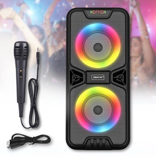 Портативна Bluetooth колонка з мікрофоном BKK B86 20 Вт