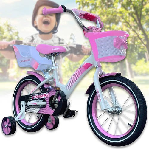 Дитячий велосипед Crosser Kids Bike 14" Рожевий