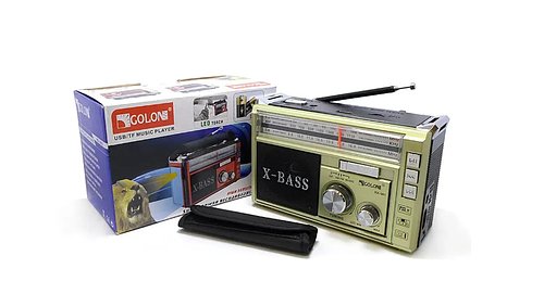 Радіоприймач GOLON RX-381  FM   165 x 75 x 110 мм 3231
