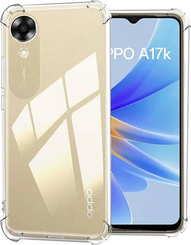 Прозорий чохол MultiCam OPPO A17k (посилений кутами)