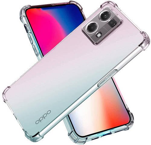 Прозорий чохол MultiCam OPPO Reno7 (посилений кутами)