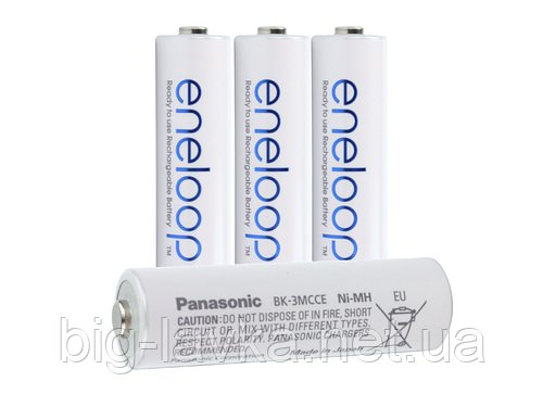 Акумулятори Panasonic Eneloop АА 2000 mAh  Білий