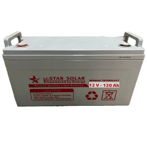 Гелевий акумулятор STAR SOLAR 12V 120Ah GEL 2023 рік