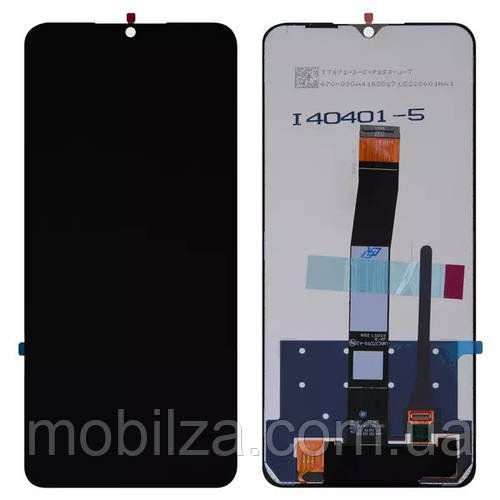 Дисплей Xiaomi Redmi 10C (220333QAG, 220333QBI, 220333QNY) з тачскрином, чорний, модуль Original (PRC)