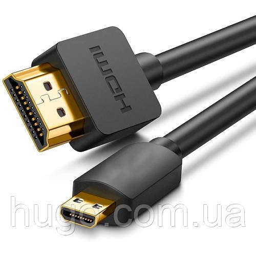 Кабель перехідник HDMI-Micro HDMI 1,5 м / Кабель для виведення зображення на телевізор