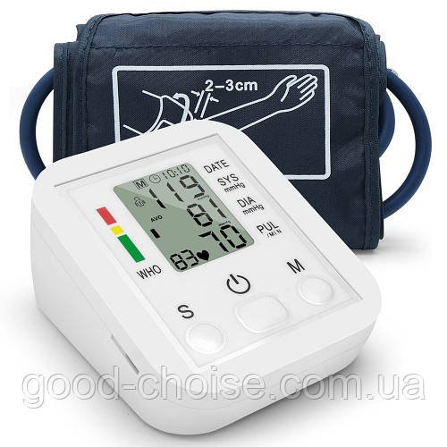Автоматичний тонометр, від батарейок та USB, ARM Style BW-3205 / Цифровий плечовий тонометр з озвучкою