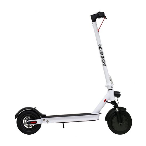 Електосамокат Crosser E9 Max з амортизаційною вилкою 10″ дюймів Білий