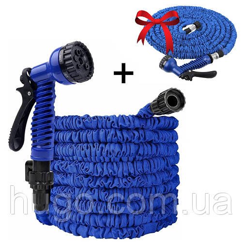 Шланг для поливу 75 м, з розпилювачем V-HOSE PRO + Шланг 60 м / Шланг, що розтягується