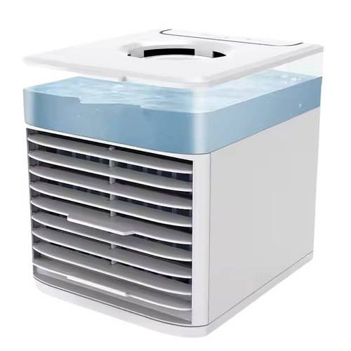 Портатіний міні кондиціонер-зволожувач-очищувач повітря 3 в 1 Ultra Air Cooler 10 Вт з USB і LED-підсвічуванням