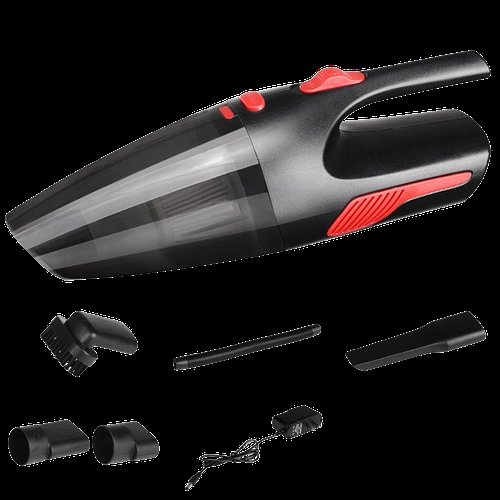 Автомобільний пилосос Vacuum Cleaner c 5 насадками 120 Вт