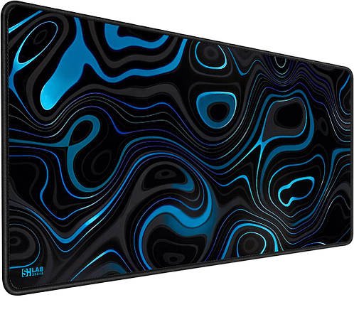 Ігрова поверхня (Килимок для мишки) SHLab Pattern Blue SHM-887 (90х40 см)
