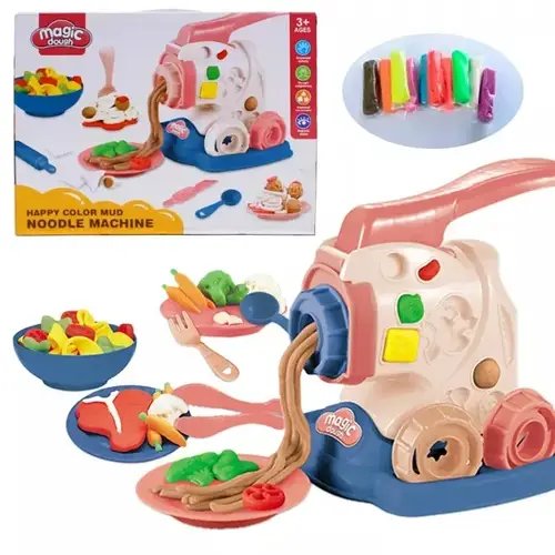 Тісто для ліплення Noodle machine (10 кольорів, аксесуари) 8305