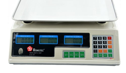 Весы торговые DOMOTEC MS-228 50кг 2851