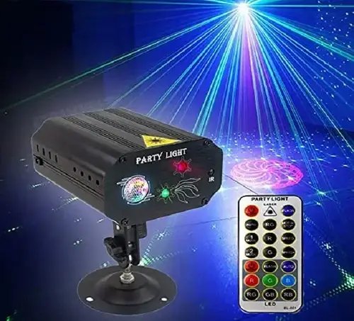 Лазерне встановлення дискотеки або будинку RD-8007L RGB з пультом управління