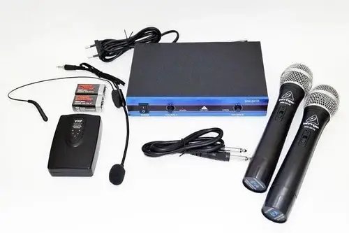 Радіосистема Behringer WM-501R з двома бездротовими мікрофонами
