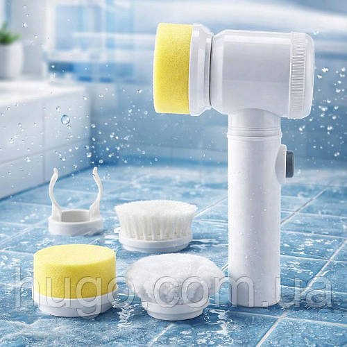 Електрична щітка для прибирання 5в1 Magic Brush / Бездротова акумуляторна щітка для чищення та прибирання