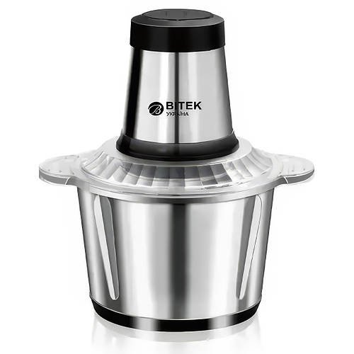 Кухонний комбайн BITEK BT-7019 - Блендер для харчових продуктів із нержавіючої сталі 1000W