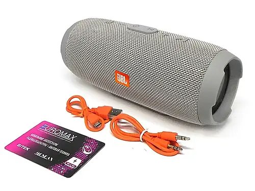 Портативна акустична система Charge-3 J003 Міні динамік Bluetooth Сірий