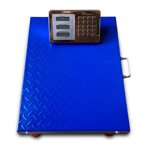 Електронні бездротові ваги платформні DOMOTEC ACS-200 кг з Wi-Fi, ЖК дисплей, 40×45 см