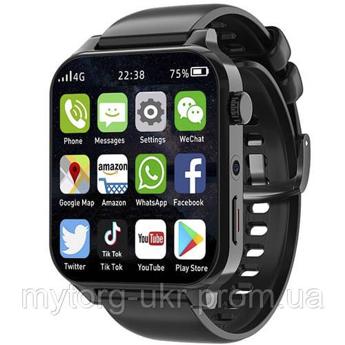 Смарт годинник ТК01 4G ОЗУ 4 ГБ ПЗУ 64 Гб GPS Wi-Fi Bluetooth 1,99 дюйми
