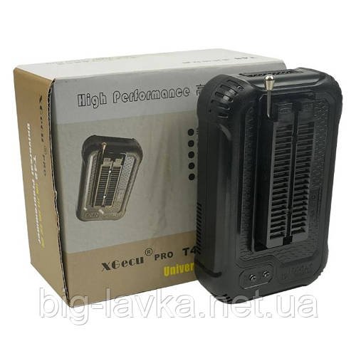 USB програматор XGecu T48, EEPROM, FLASH (TL866-3G)  Чорний