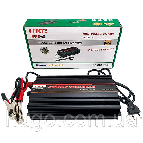 Перетворювач автомобільний AC/DC UPS, 800W charge / Інвертор напруги