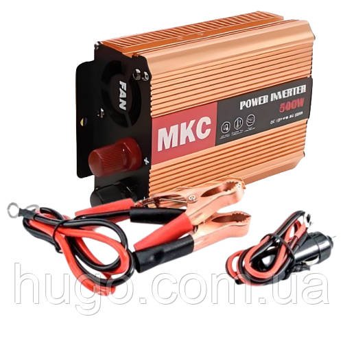 Інвертор постійного струму AC/DC, 500W, 12V SSK / Перетворювач напруги / Автомобільний перетворювач