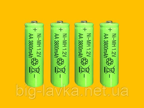 Акумулятор Ni-MH 1.2V 3800mAh 1 шт
