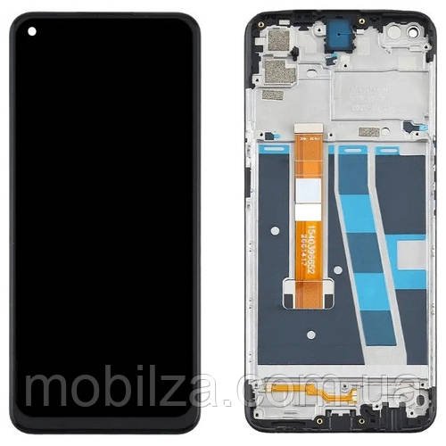 Дисплей Oppo A52 l CPH2069, CPH2061 + сенсор і рамка, чорний