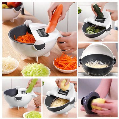 Багатофункціональна обертається овочерізка BASKET VEGETABLE CUTTER Лучшая цена