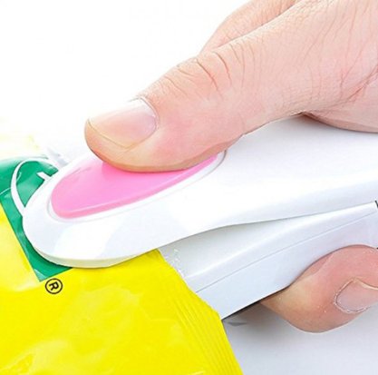 Ручний міні зварювач пакетів запаиватель UKC Bag Sealer білий Лучшая цена