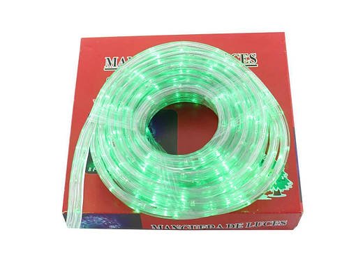 Вулична світлодіодна гірлянда LED Xmas Rope light 10 м Зелена Лучшая цена