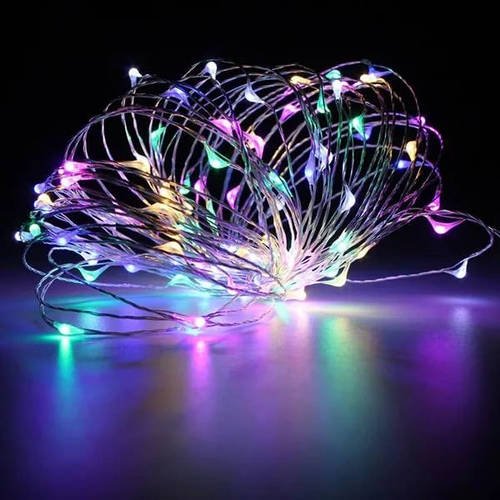 Гірлянда роса RD-9024 100 LED 10 м Мультикольорова Лучшая цена