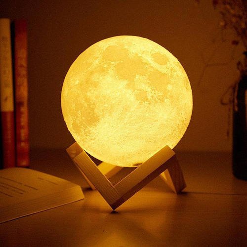Нічний світильник місяць 3D Moon Light 18 см з пультом ДУ Лучшая цена
