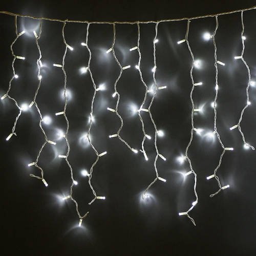 Вулична гірлянда бахрома Xmas W-1 LED 100 3.3 Line Short curtain Білий Лучшая цена