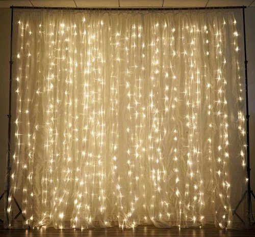 Гірлянда Світлодіодна Штора 200 LED 3х2 м Білий теплий Лучшая цена