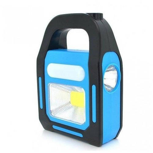 Ліхтарик ручний BL-925 torch +solar Синій Лучшая цена