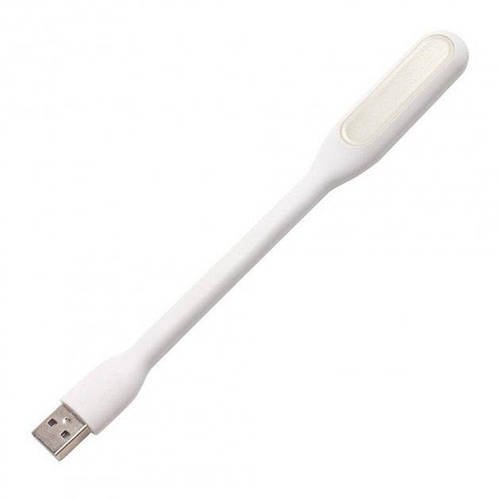 Гнучка світлодіодна міні Usb Led лампа для ноутбука Білий Лучшая цена