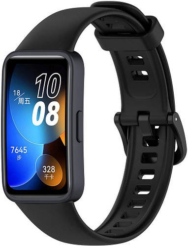 Ремінець Jsota для Huawei Band 8 (Силіконовий) Black