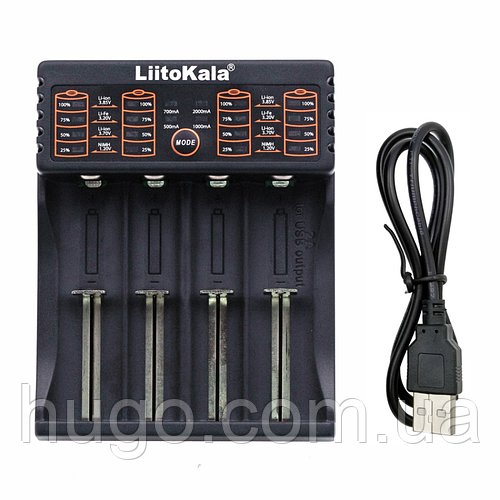 Інтелектуальний зарядний пристрій для акумуляторів Liitokala Lii-402 / Зарядка для батарейок