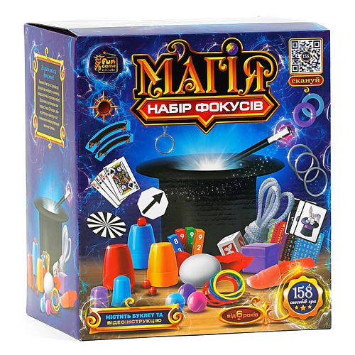 Набір фокусника "Магія" 4FUN Game Club (158 способів гри) 60071