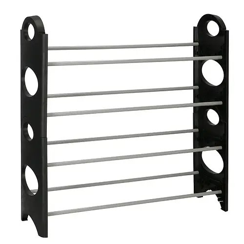 Полиця для взуття на 4 полиці 20 x 64 x 64 см Shoe Rack Полиця для взуття на 12 пар