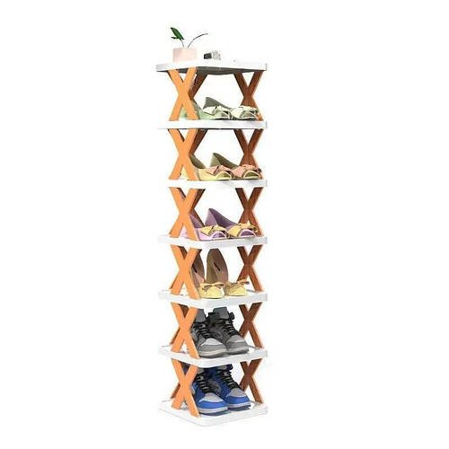 Вертикальна полиця-трансформер SHOE RACK для взуття на 5 секцій