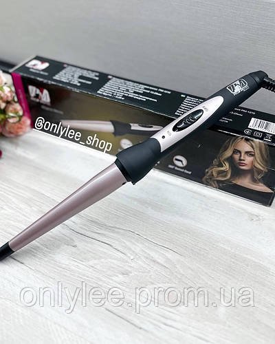Конусна плойка для завивання волосся Promotec PM-1210 плойка для локонів