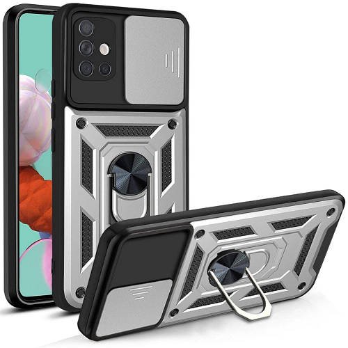 Чохол із захистом камери 3DGuard Samsung Galaxy A51 A515 Silver
